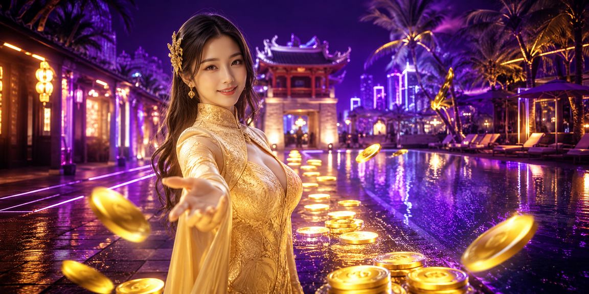 Người phụ nữ áo dài Hà Nội duyên dáng trong không gian casino betting trực tuyến hiện đại