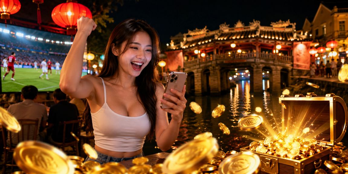 Khung cảnh chợ đêm Hội An lung linh đèn lồng, biểu tượng cho trải nghiệm giải trí về đêm tại Việt Nam